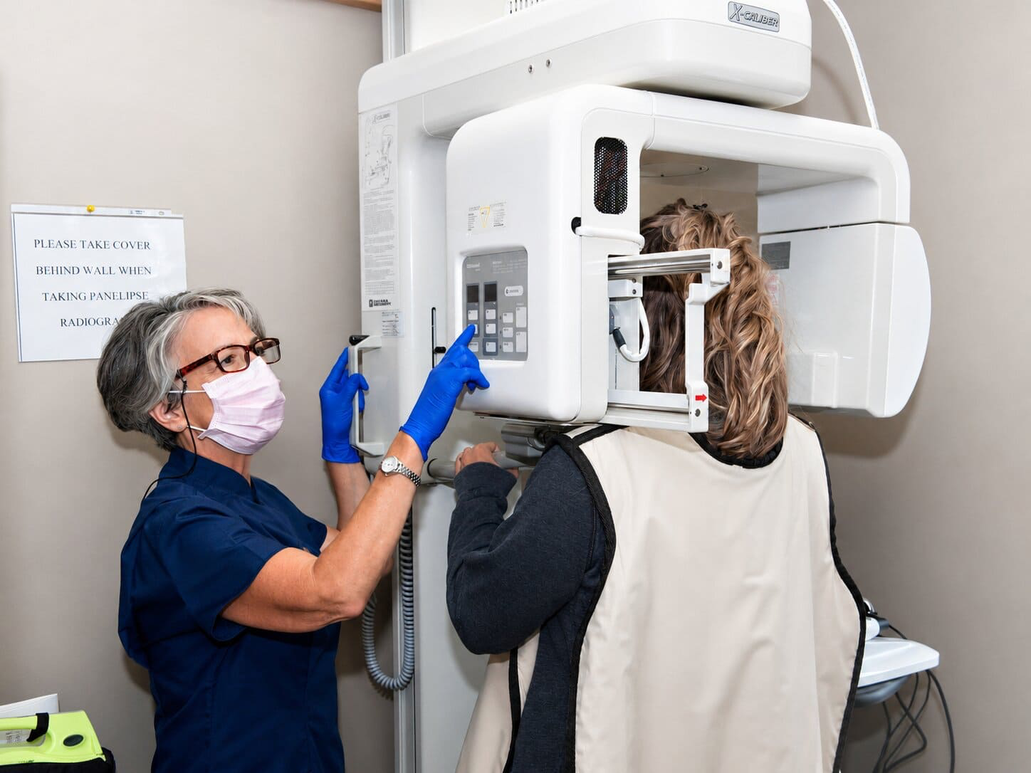 Modern dental imaging technology in a Cornwall treatment room