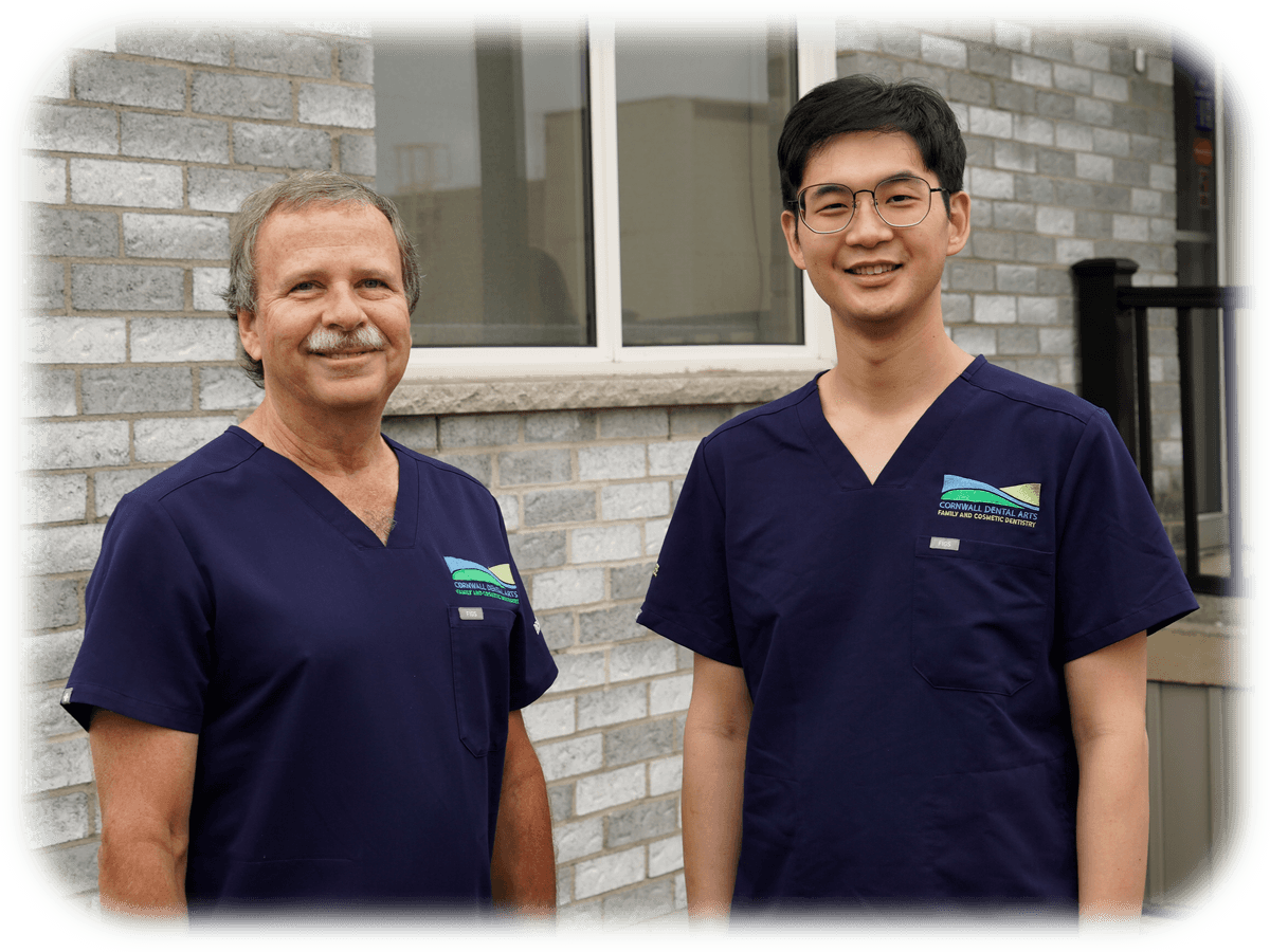 Dr. Steven Deneka and Dr. Justin Lee of Cornwall Dental Arts