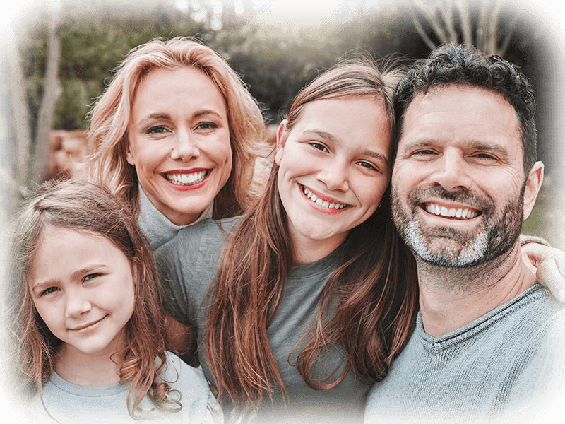 Free parking next door — families welcome at Cornwall Dental Arts
